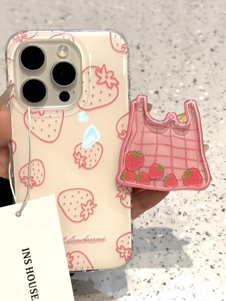 Suitable for Apple 16promax phone case, iPhone 15plus, new 14pro, female 13, silicone 12, bracket 11