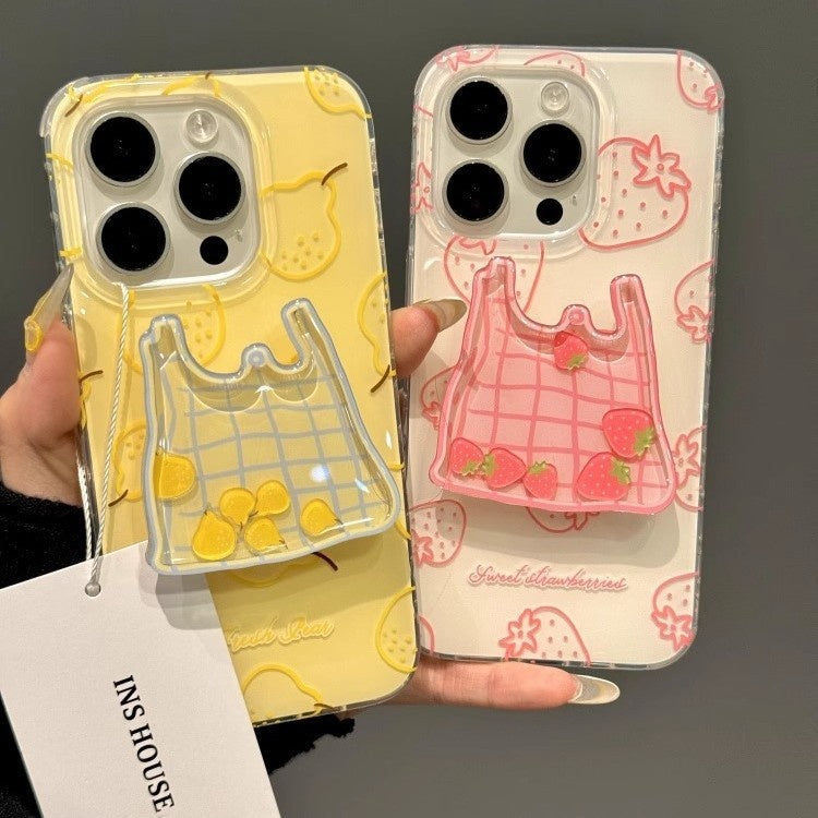 Suitable for Apple 16promax phone case, iPhone 15plus, new 14pro, female 13, silicone 12, bracket 11