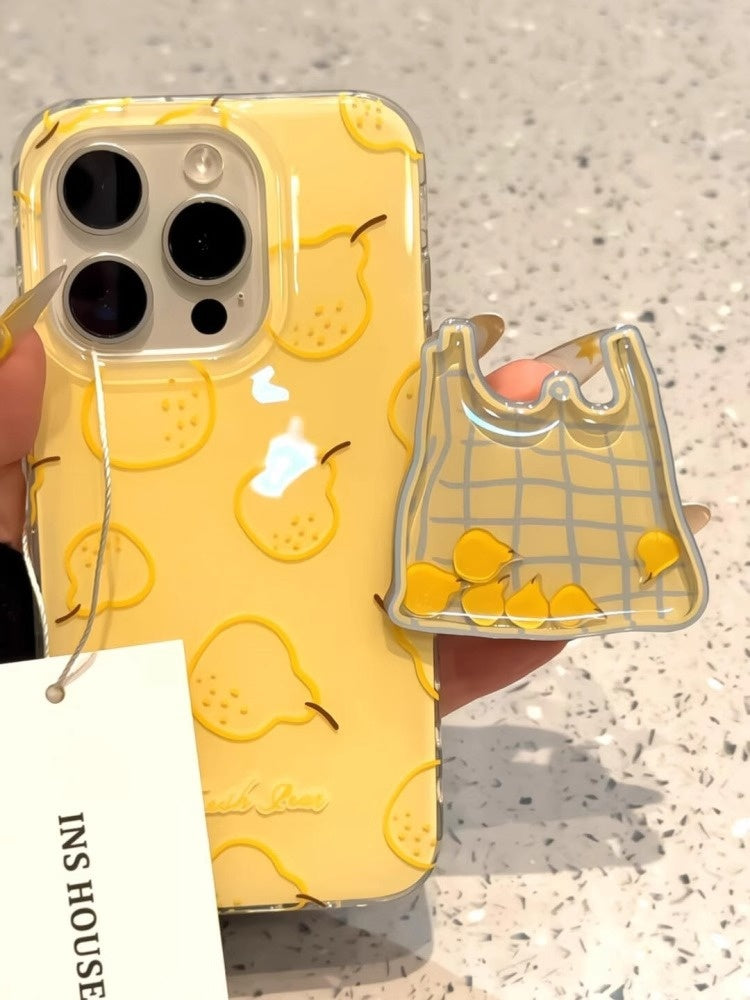 Suitable for Apple 16promax phone case, iPhone 15plus, new 14pro, female 13, silicone 12, bracket 11