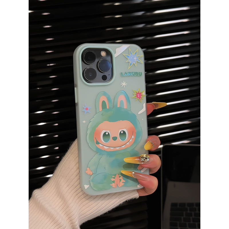 Compatible Apple 16 Pro Creative iPhone 15 Jelly Phone Case Cute Shockproof Huawei Ins Plush Matte 14