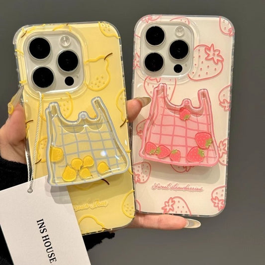 Suitable for Apple 16promax phone case, iPhone 15plus, new 14pro, female 13, silicone 12, bracket 11